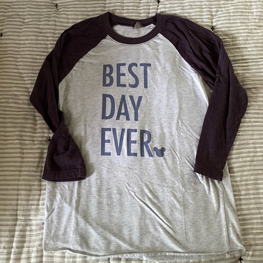happily ever tees best day ever baseball tee